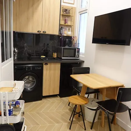 Sante - Lb - Petit Cocon Dans Le 14eme, Pour 2p Lägenhet